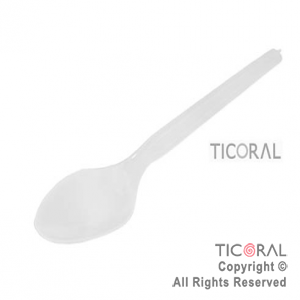 CUCHARA HS4951 CLASSIC PLAST BLANCA x 20